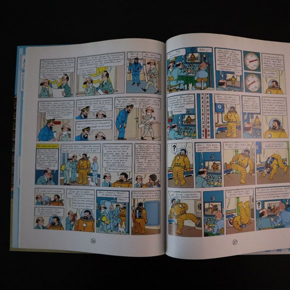 1981 Les Aventures de Tintin: Objectif Lune (French Edition) - Picture 4 of 8